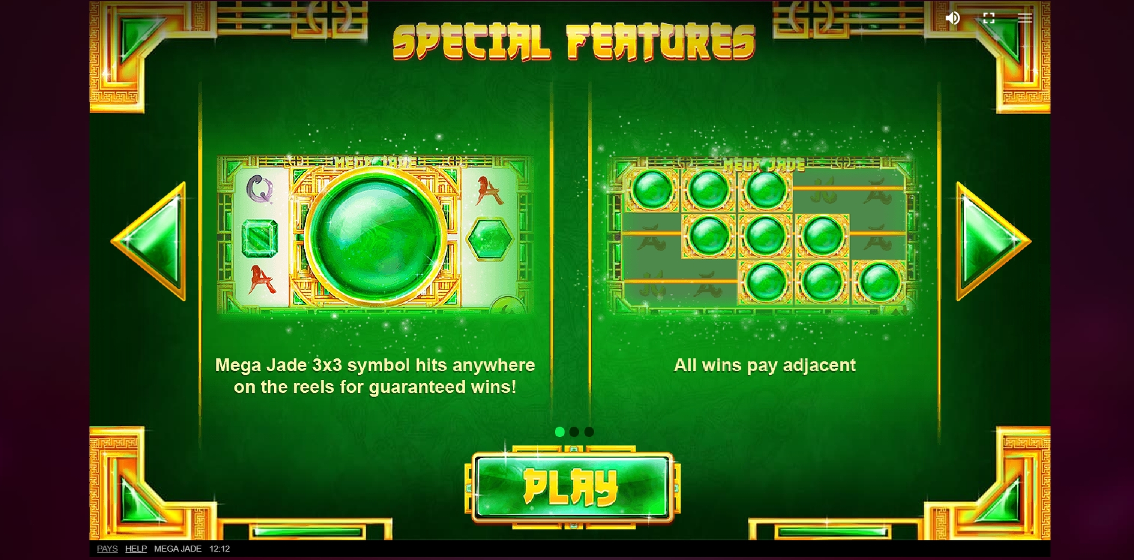 Play Mega Jade Free Casino Slot Game by Red Tiger Gaming