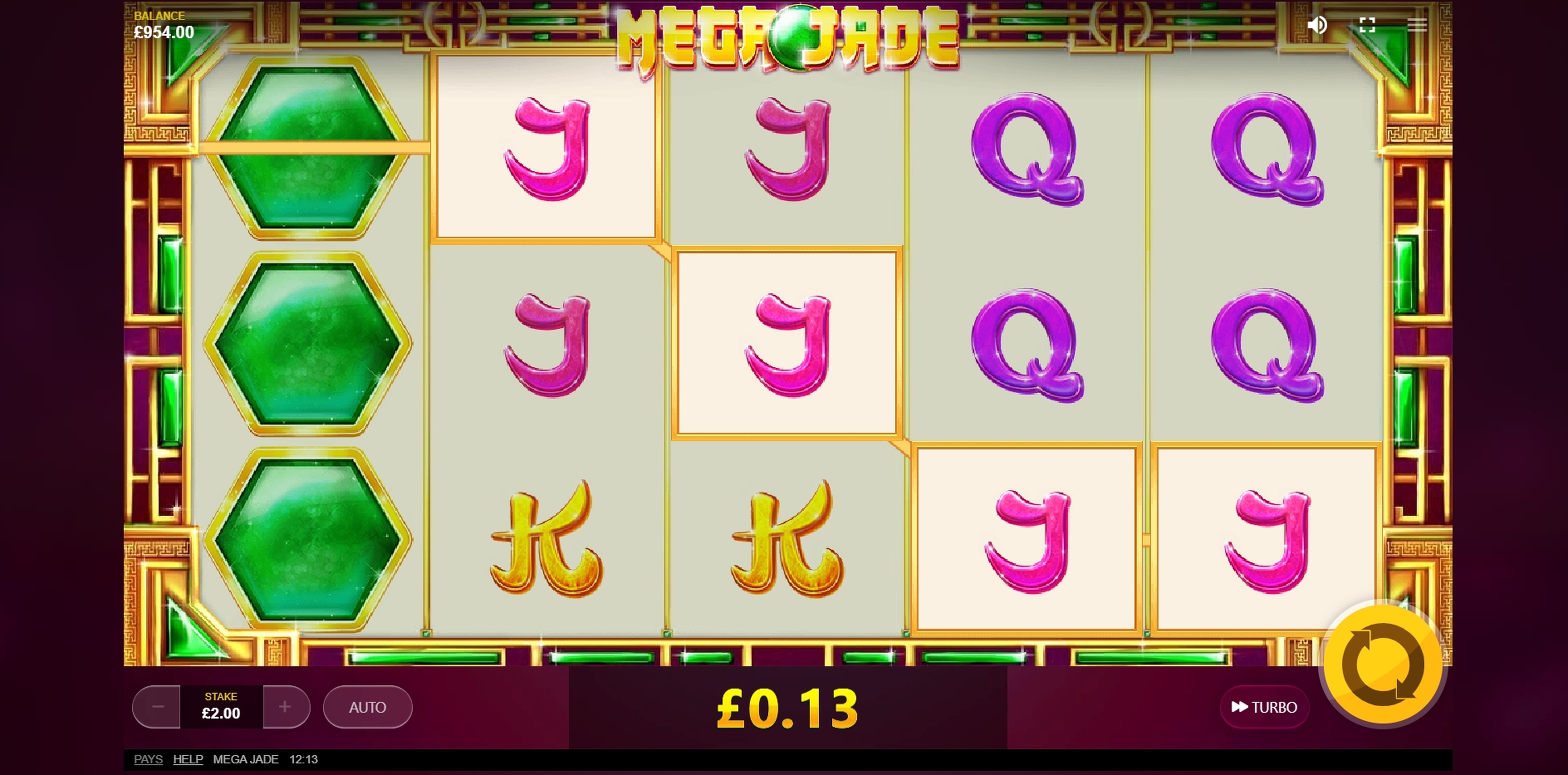 Win Money in Mega Jade Free Slot Game by Red Tiger Gaming