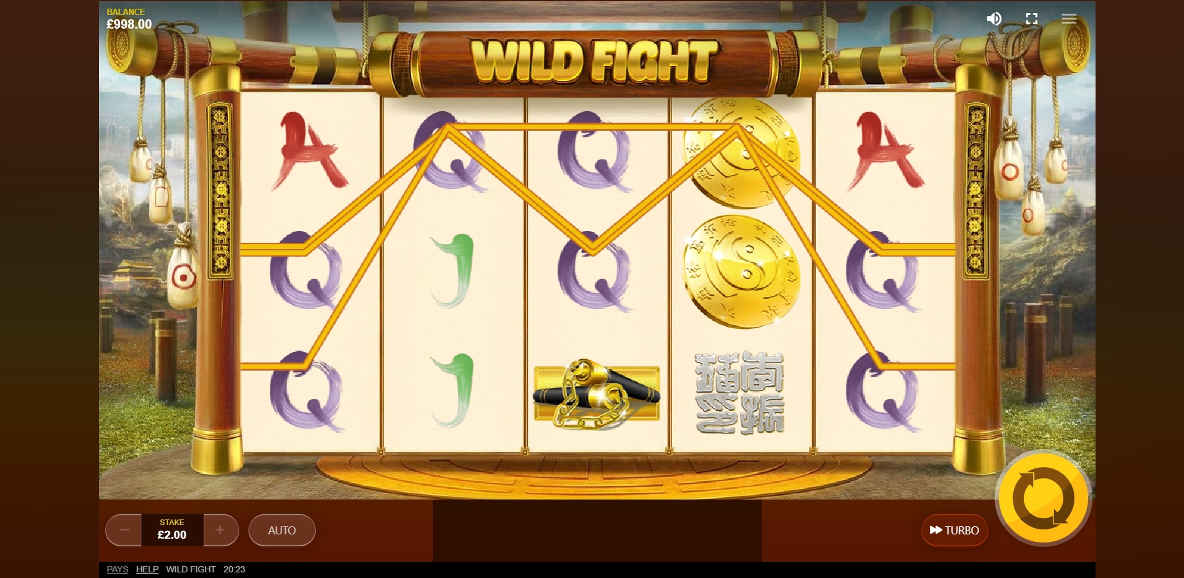 Win Money in Wild Fight Free Slot Game by Red Tiger Gaming