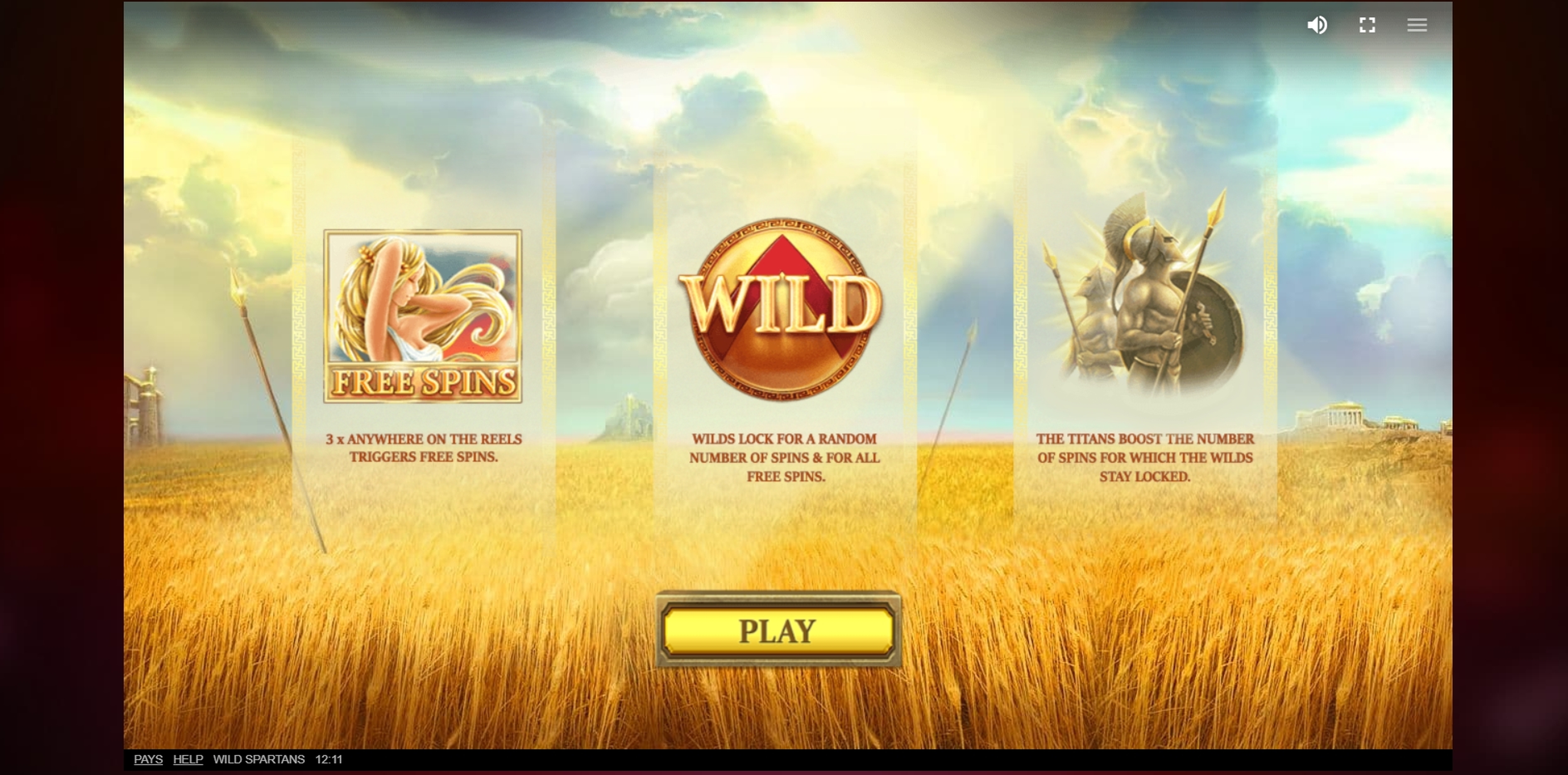 Play Wild Spartans Free Casino Slot Game by Red Tiger Gaming