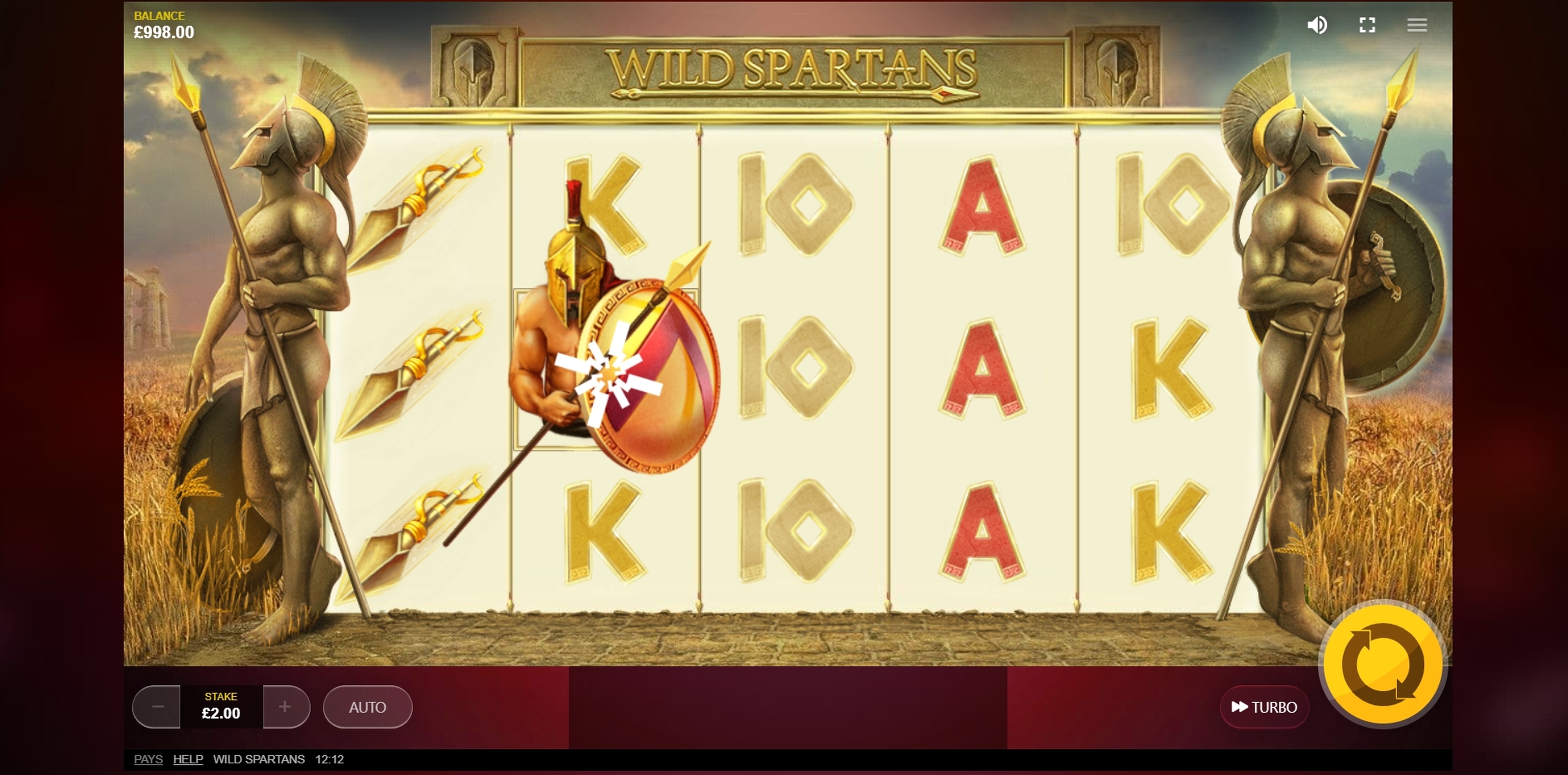 Win Money in Wild Spartans Free Slot Game by Red Tiger Gaming