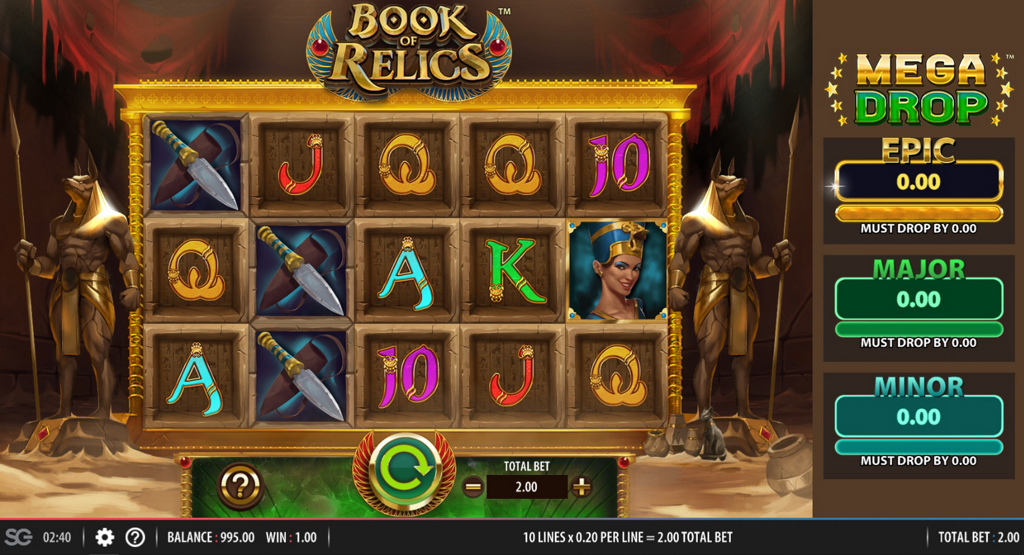 Win Money in Book of Relics Free Slot Game by Red7 Mobile