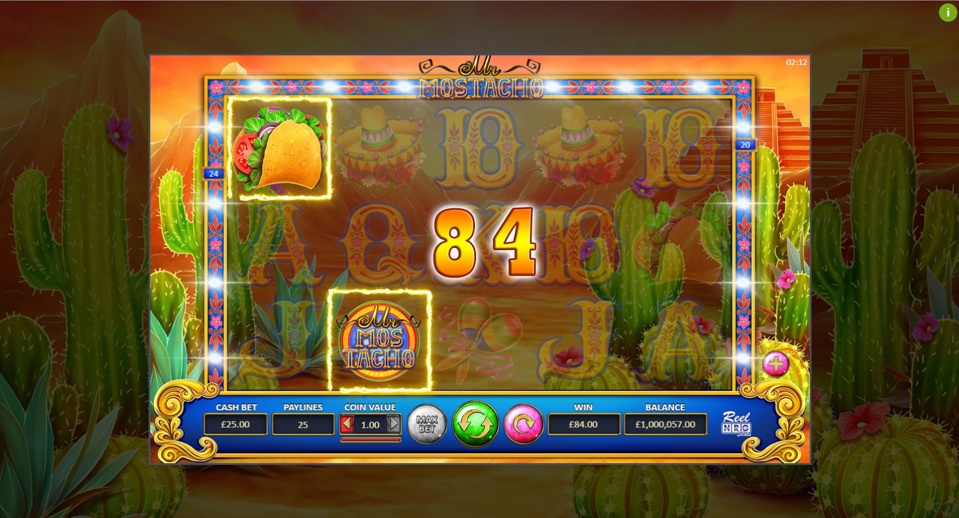 Win Money in Mr Mostacho Free Slot Game by ReelNRG Gaming