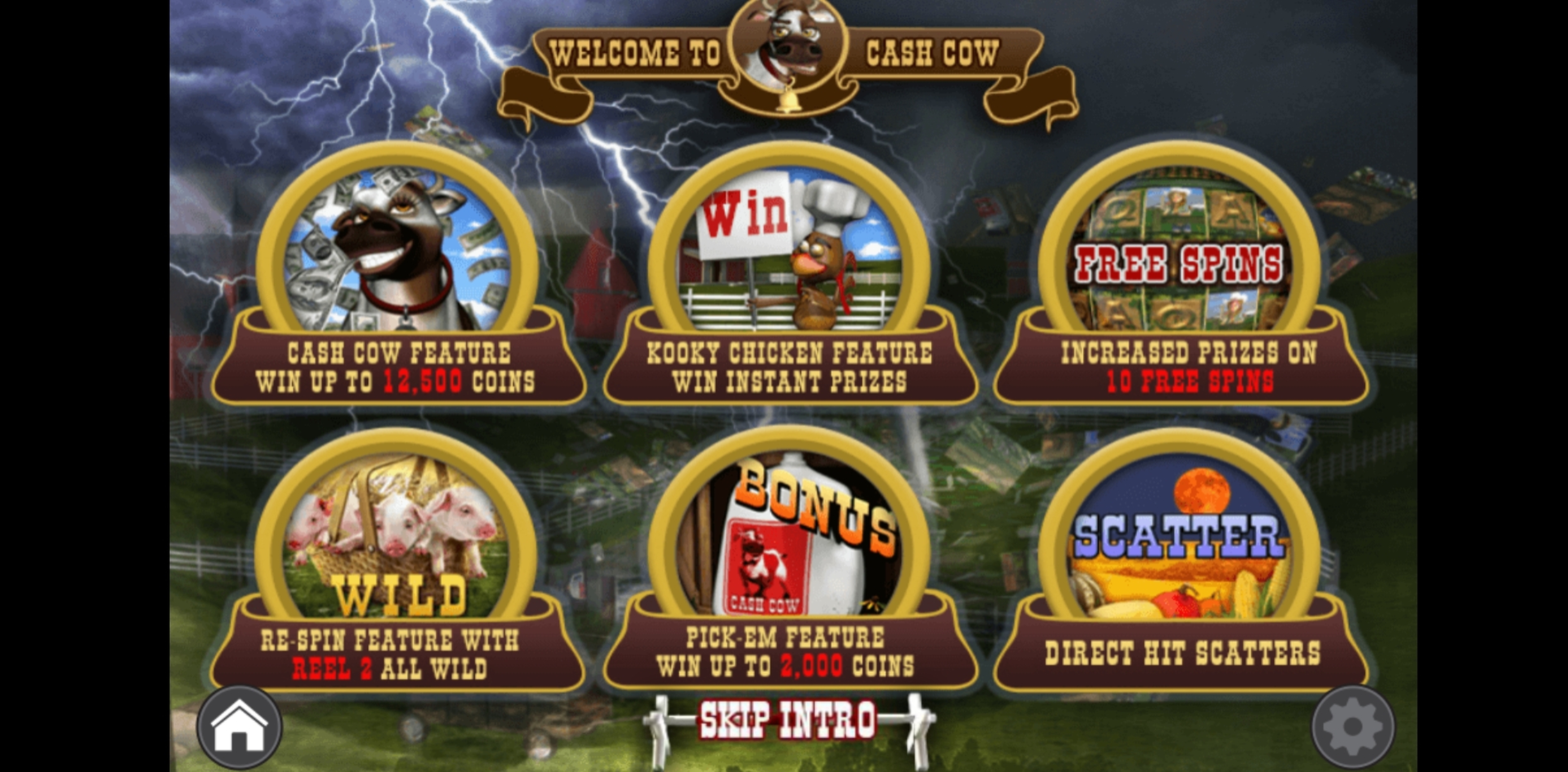 Play Cash Cow Free Casino Slot Game by Revolver Gaming