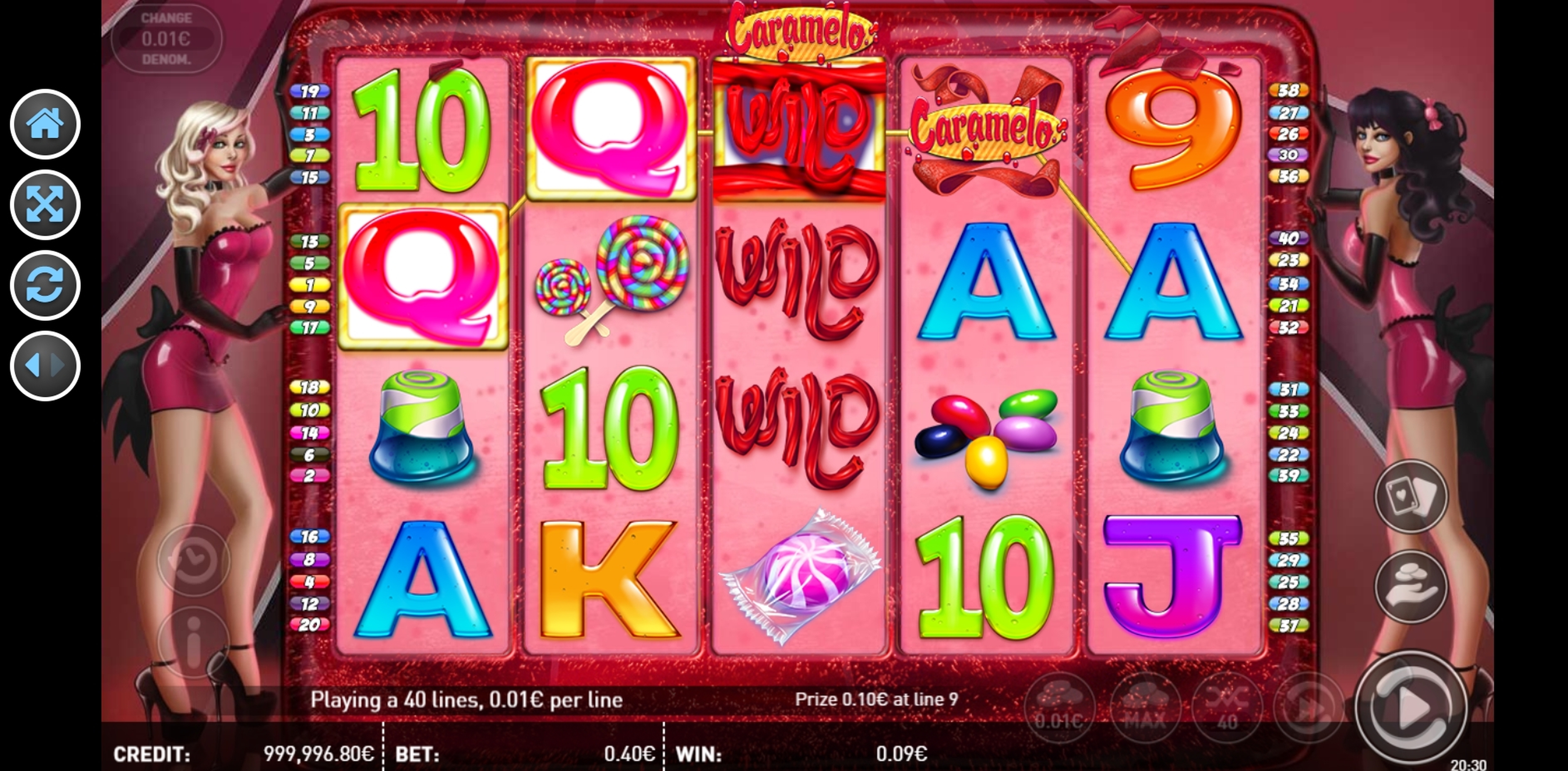 Win Money in Caramelo Free Slot Game by R. Franco