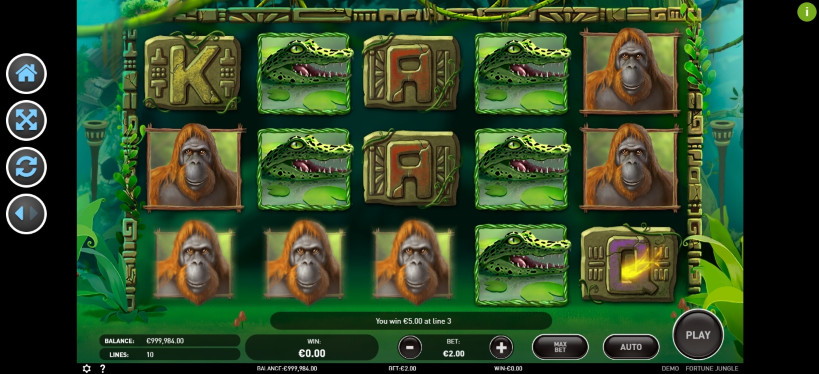 Win Money in Fortune Jungle Free Slot Game by R. Franco