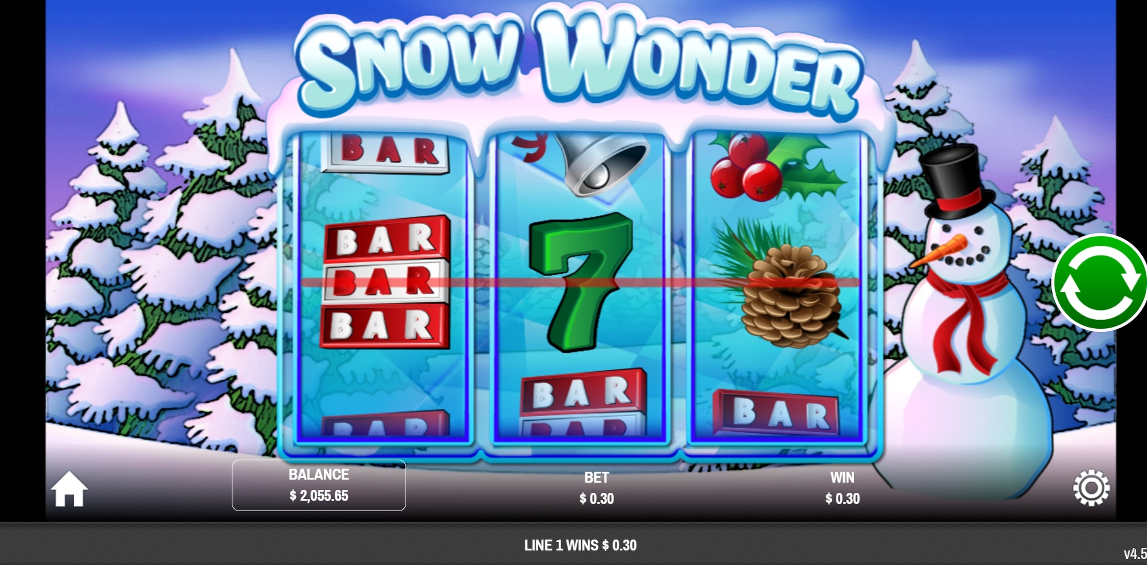 Win Money in Snow Wonder Free Slot Game by Rival