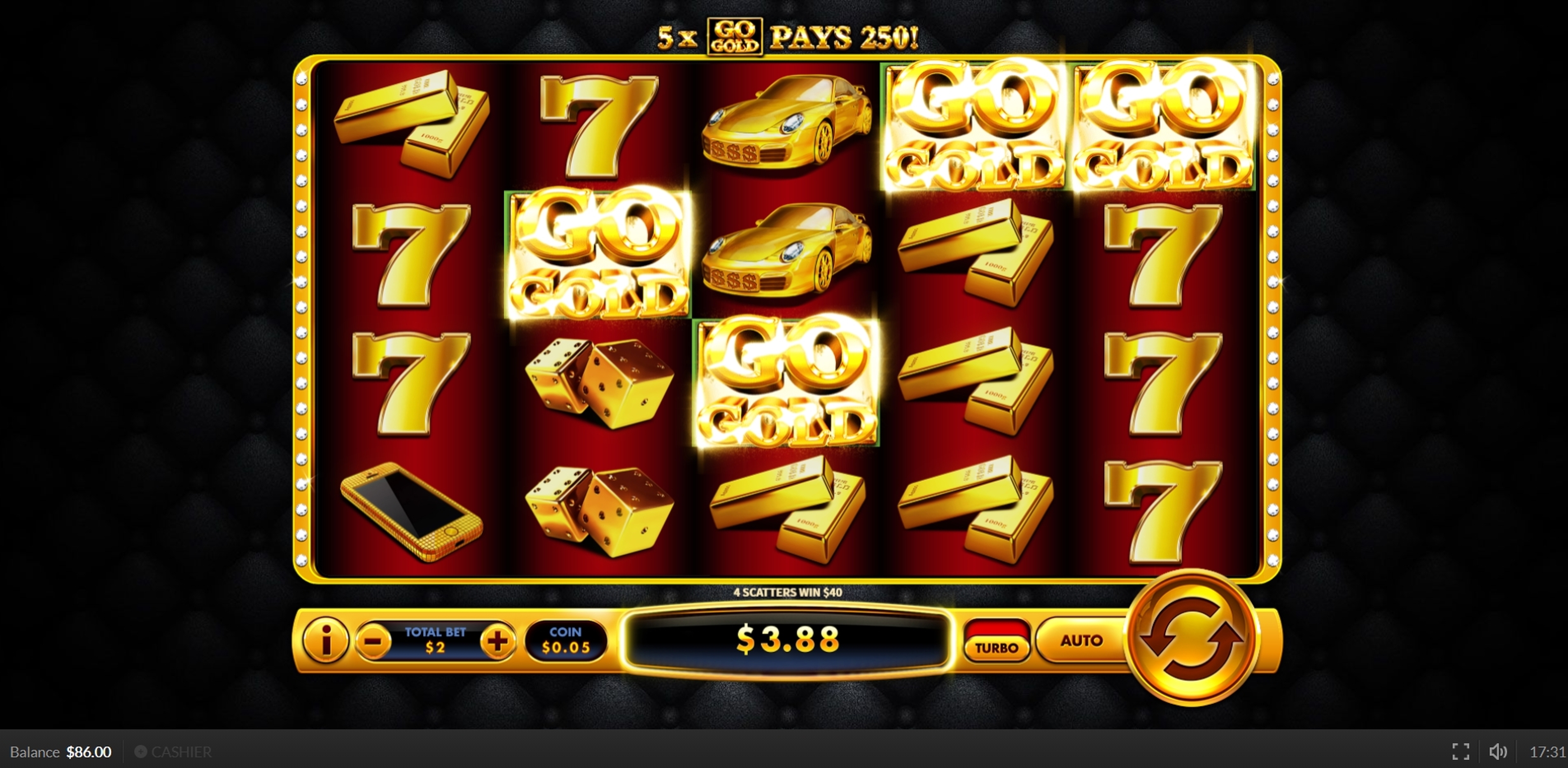 Win Money in Go Gold Free Slot Game by Skywind