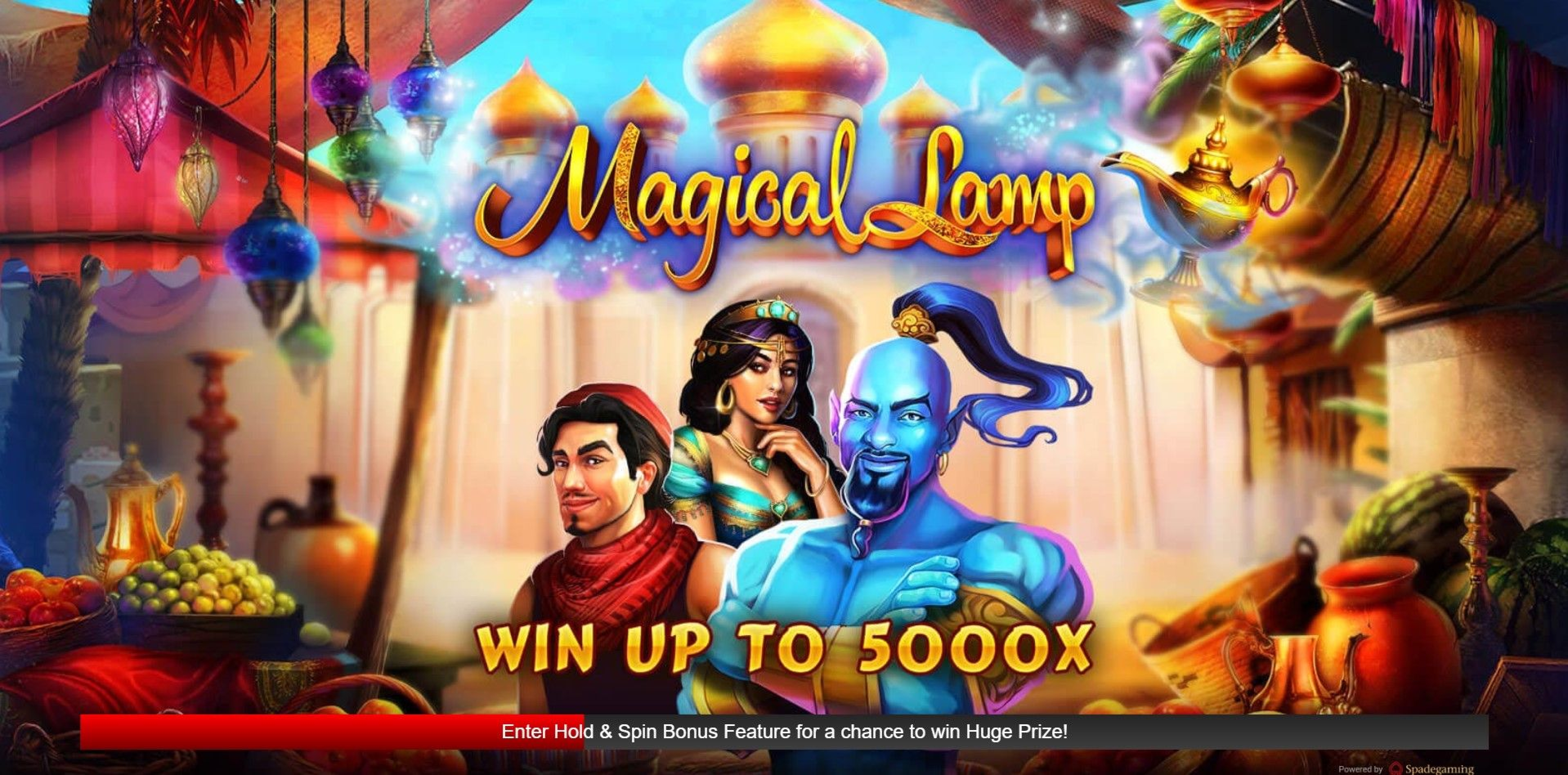 The Magical Lamp Online Slot Demo Game by Spade Gaming