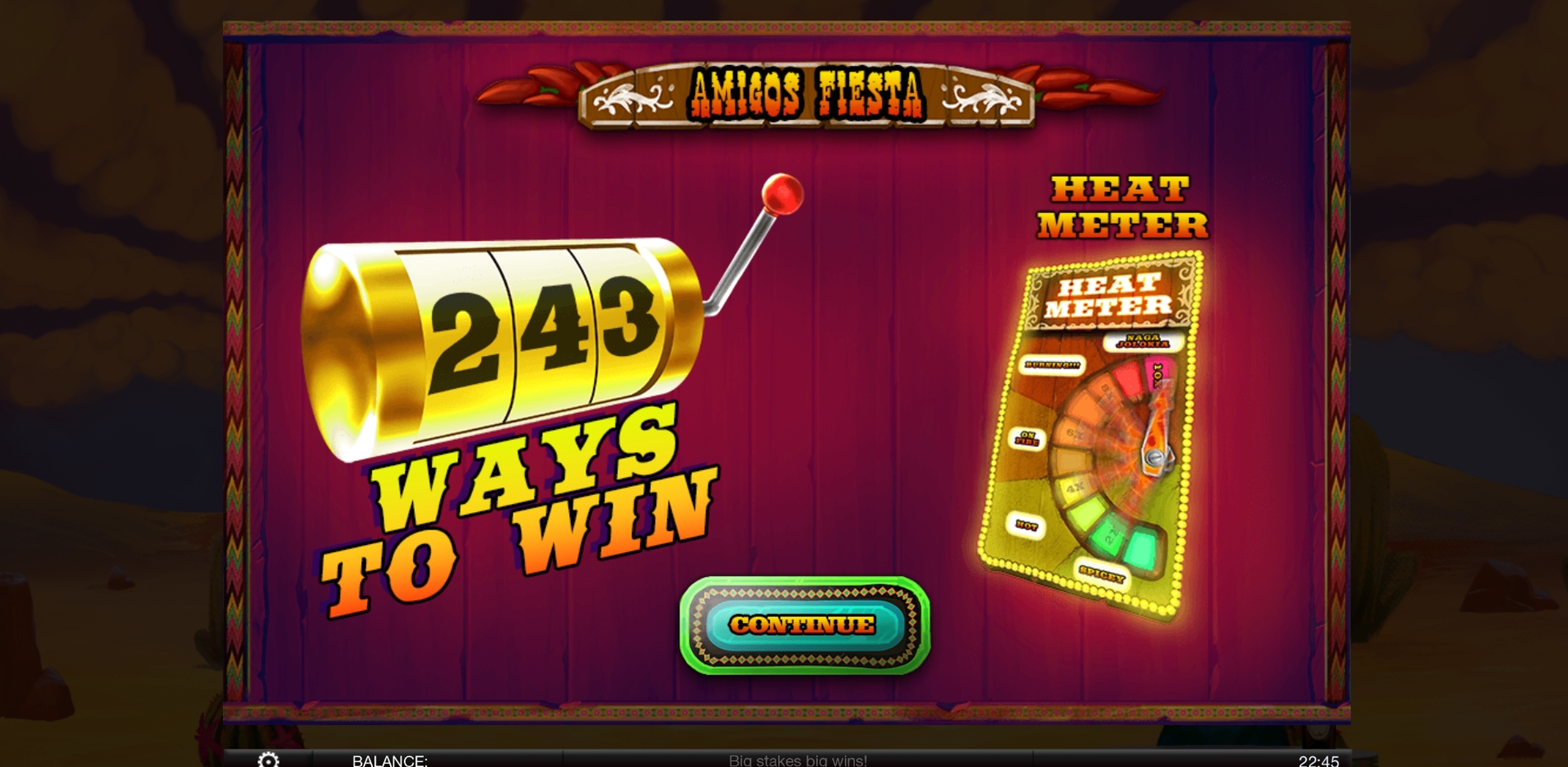 Play Amigos Fiesta Free Casino Slot Game by Spinomenal
