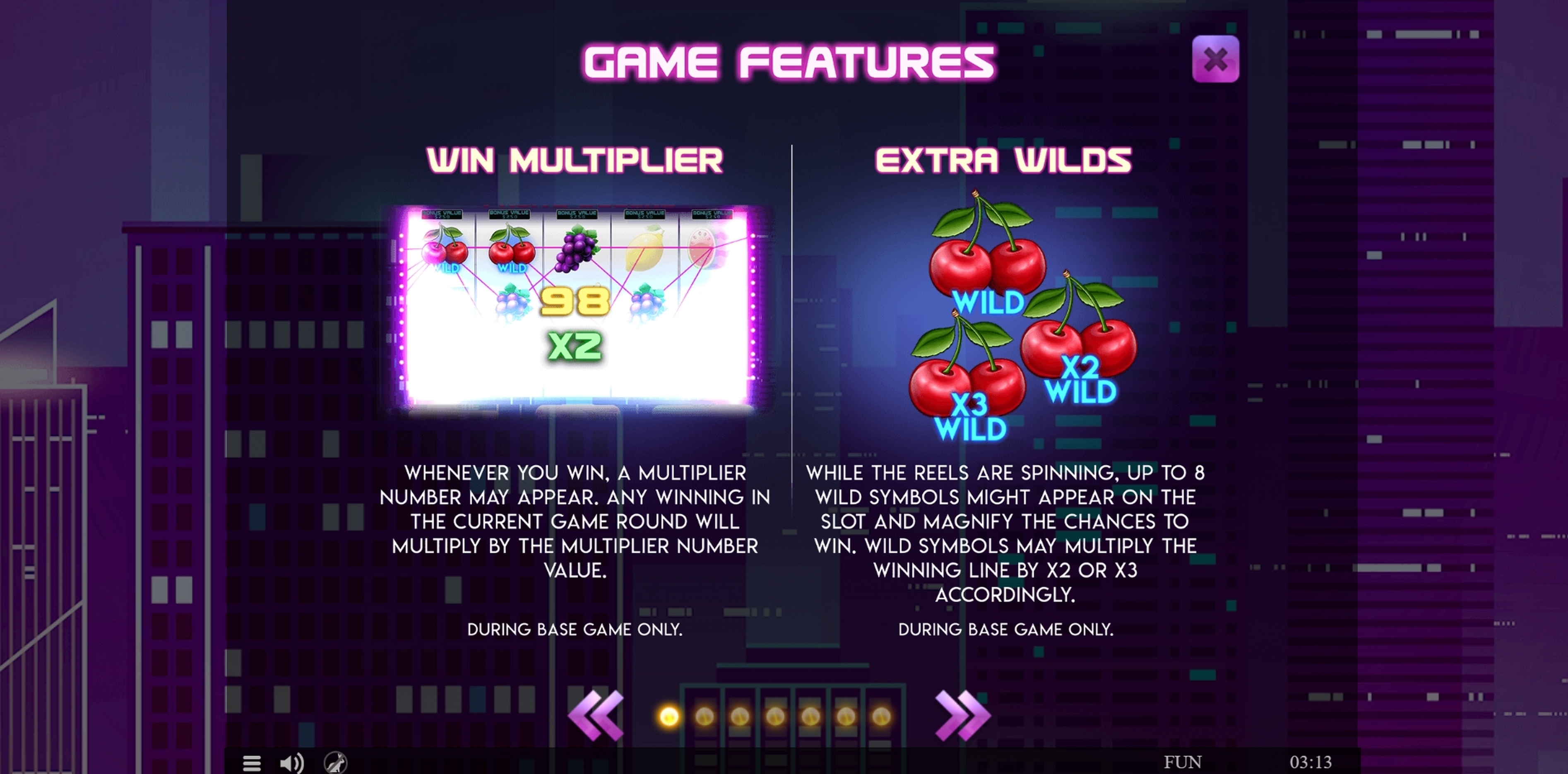 Info of Fruits Deluxe Christmas Edition Slot Game by Spinomenal