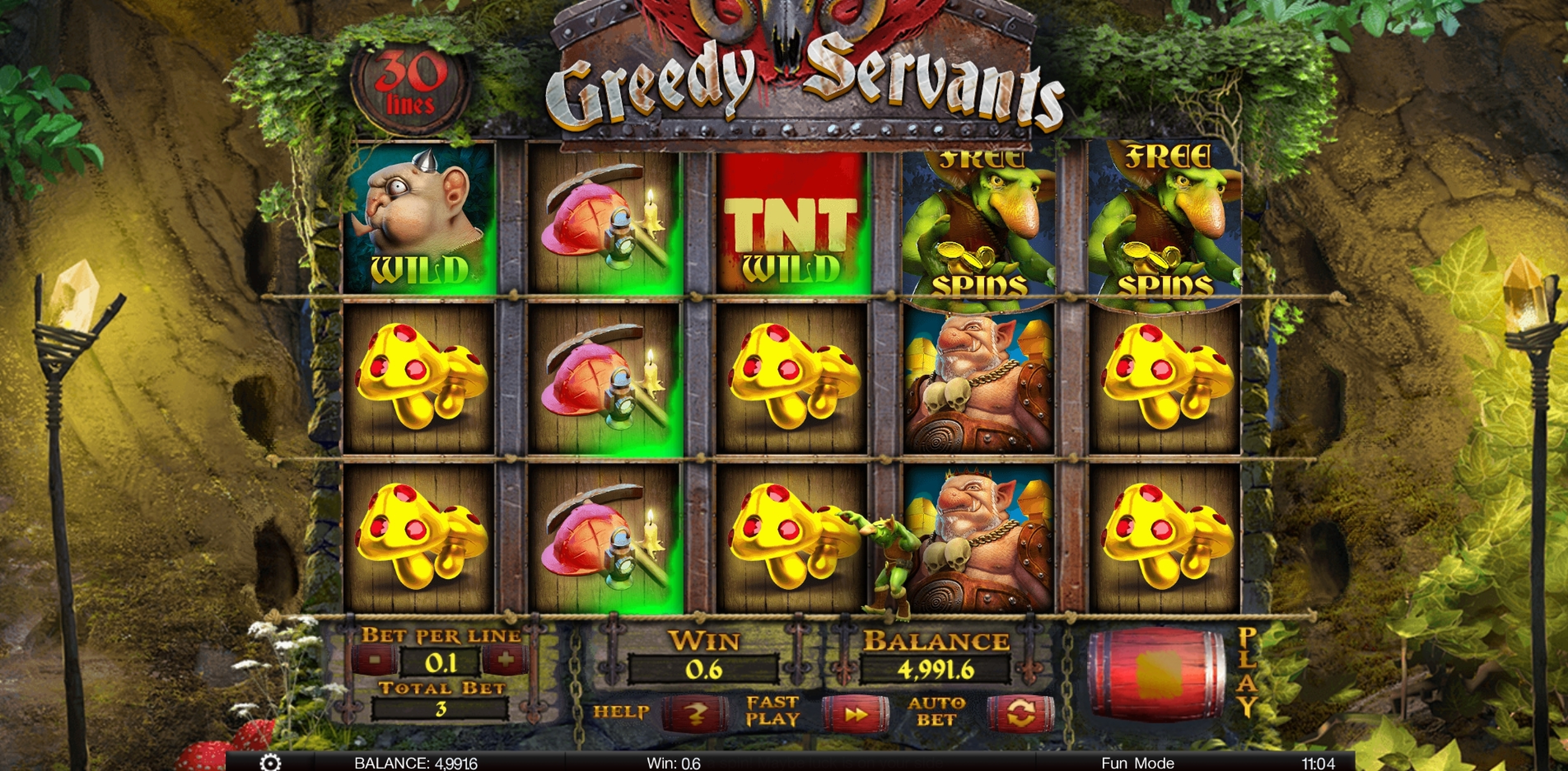 Win Money in Greedy Servants Free Slot Game by Spinomenal