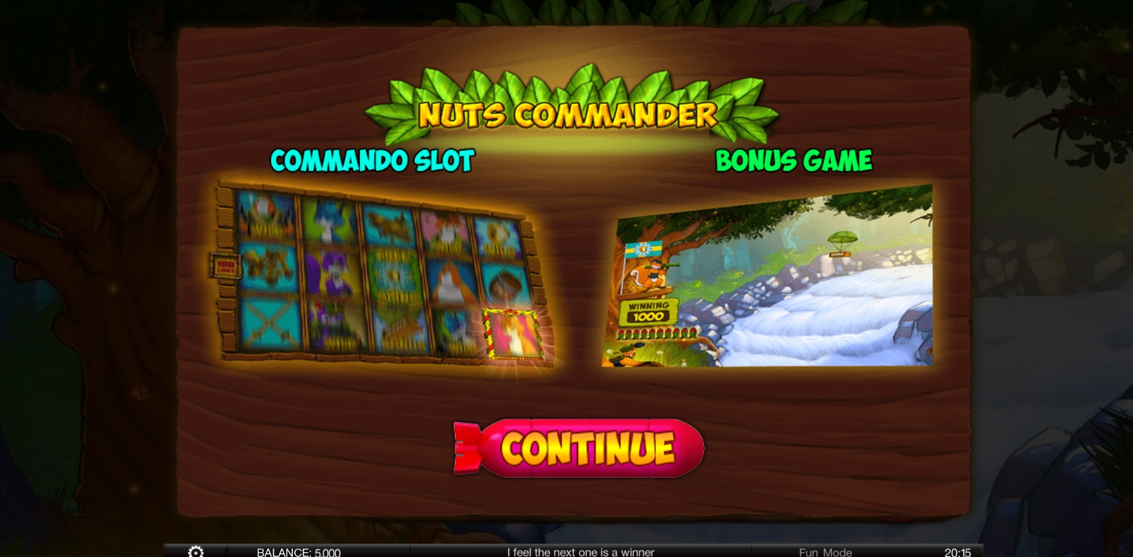Play Nuts Commander Free Casino Slot Game by Spinomenal