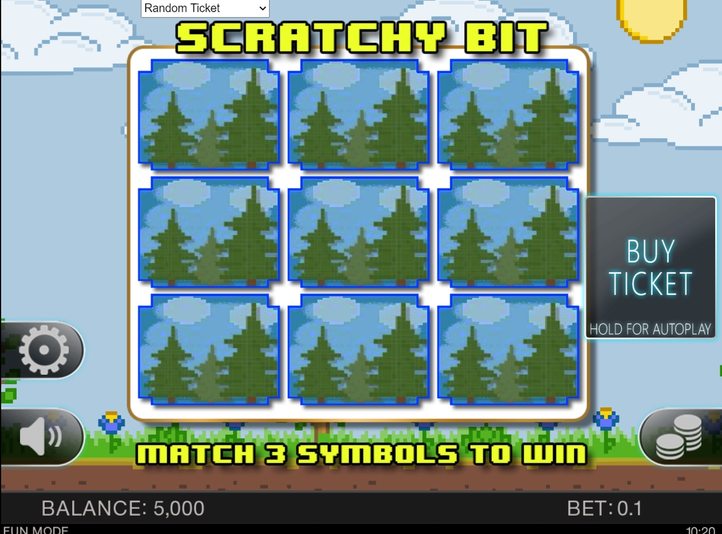 Reels in Scratchy Bit Slot Game by Spinomenal