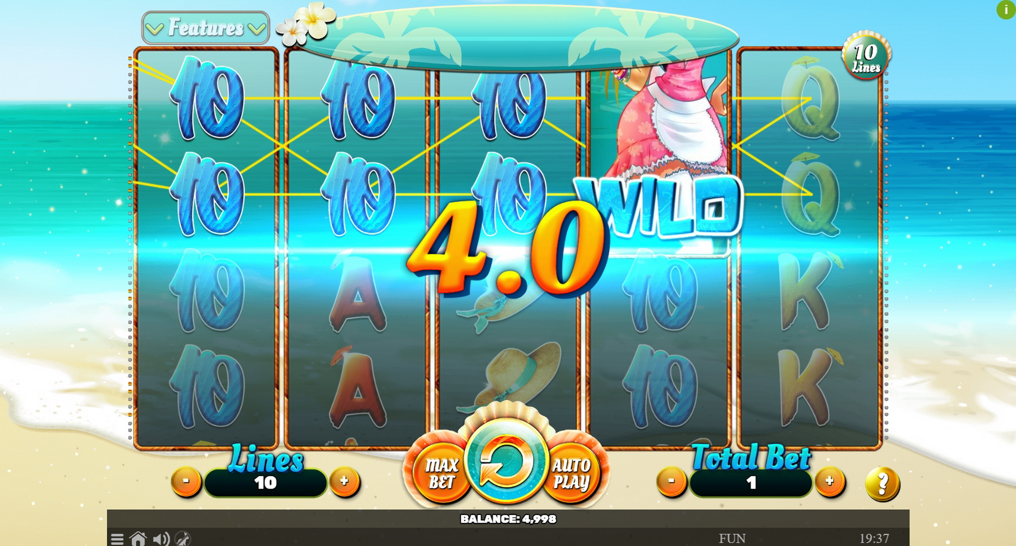 Win Money in Summer Of Luck Free Slot Game by Spinomenal