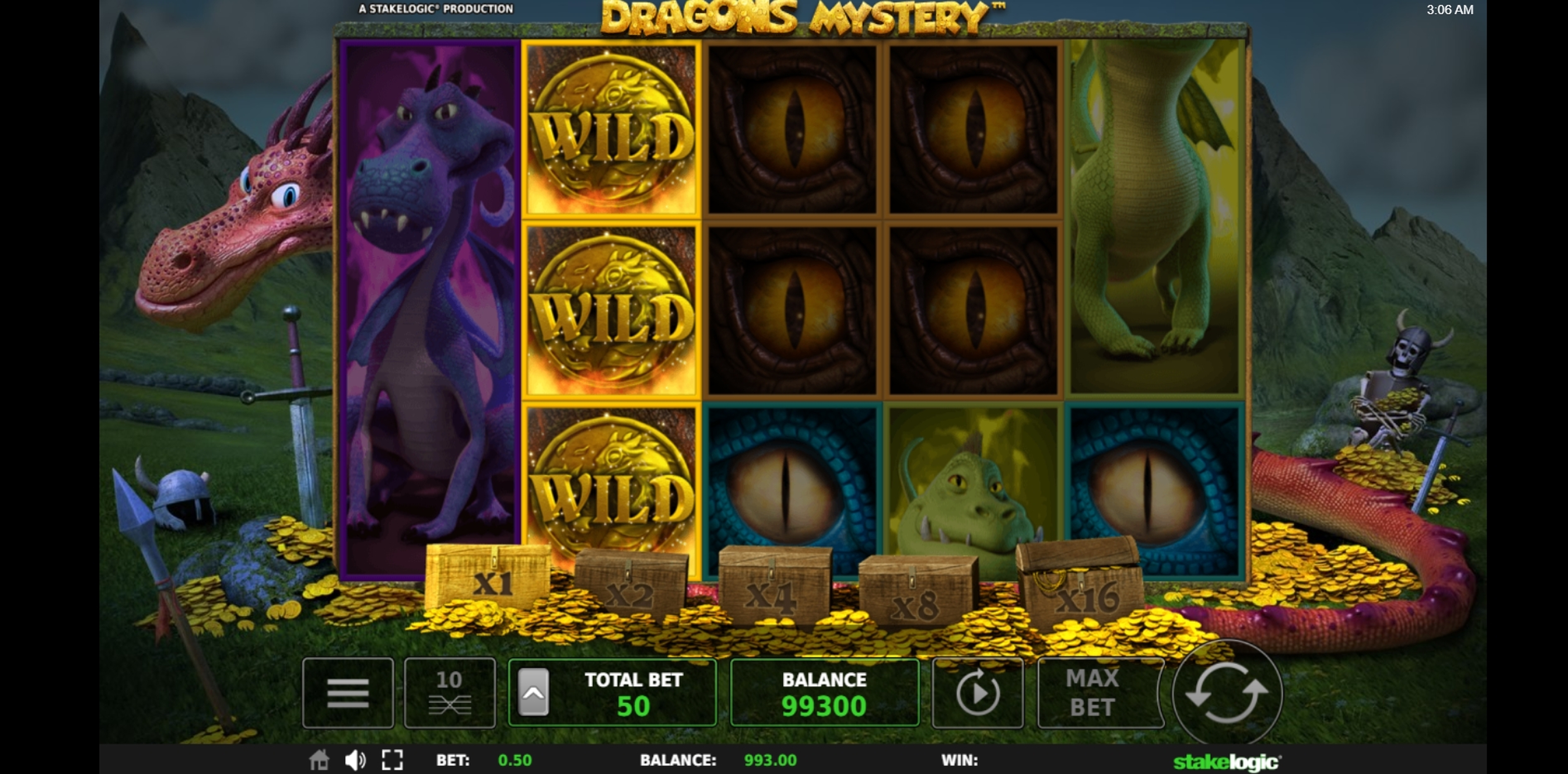Win Money in Dragons Mystery Free Slot Game by Stakelogic