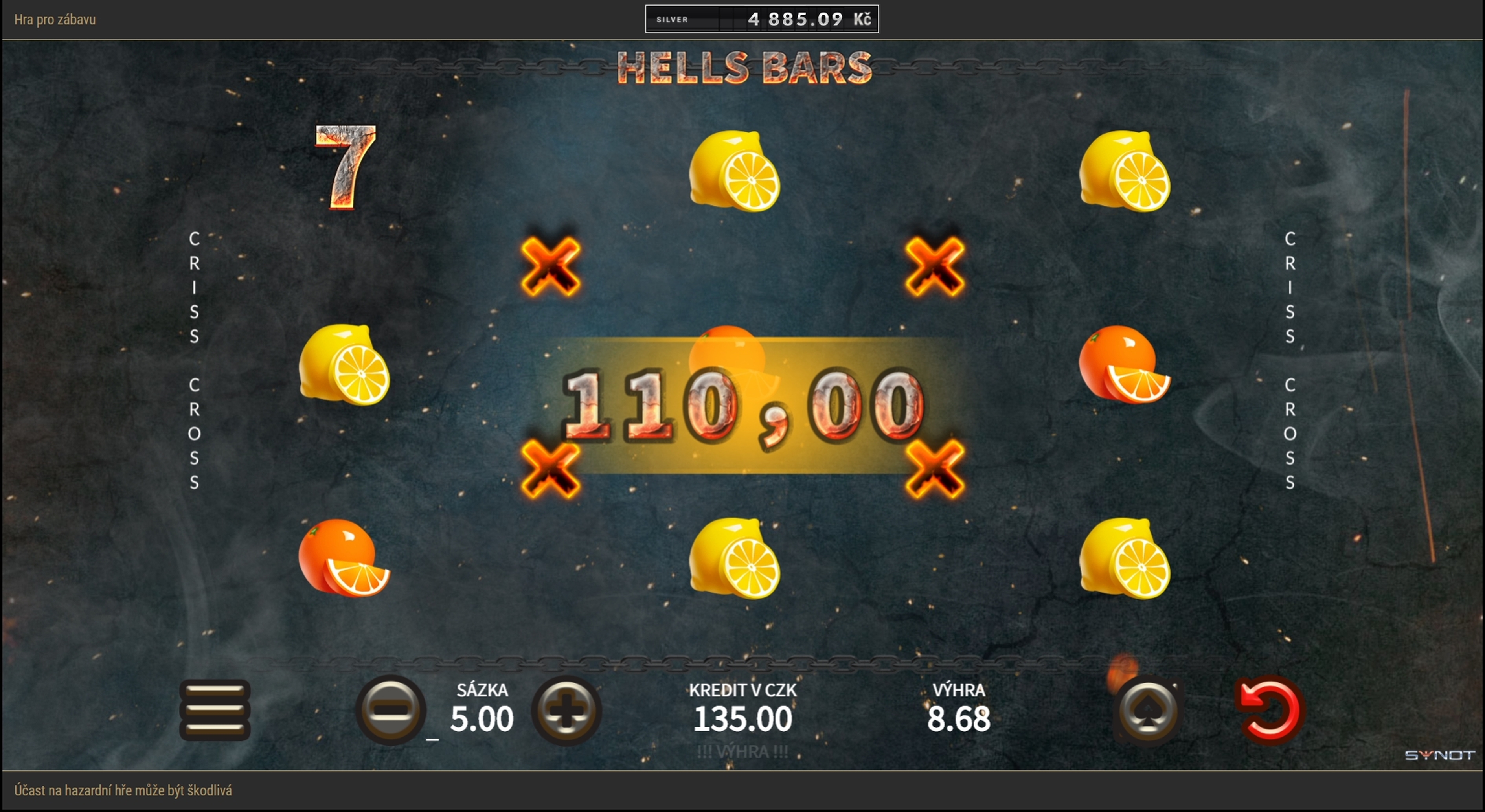 Win Money in Hells Bars Free Slot Game by Synot Games