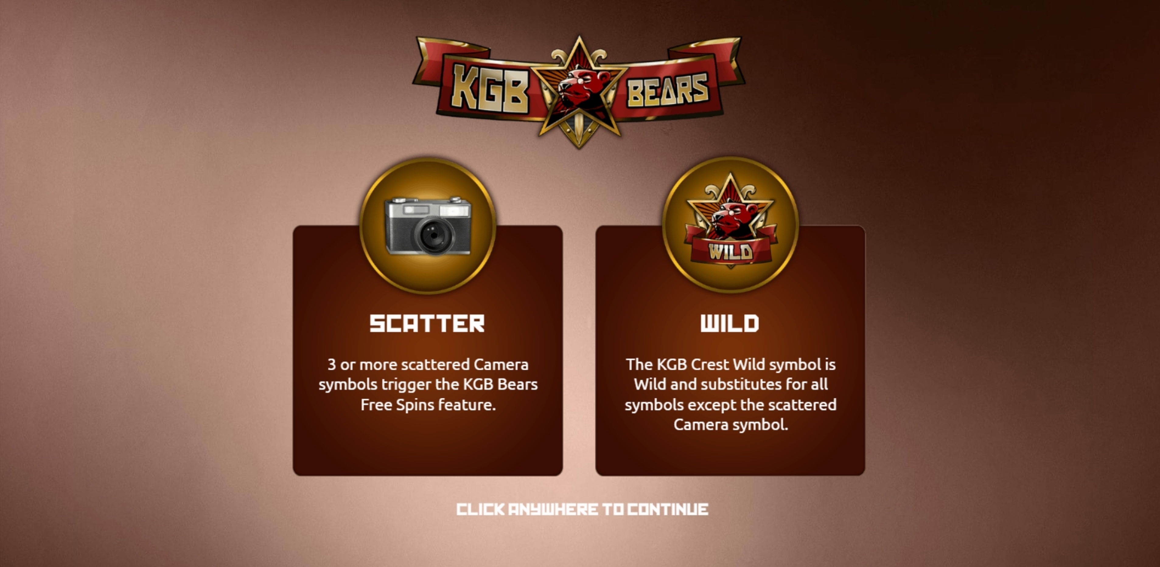 Play KGB Bears Free Casino Slot Game by The Games Company