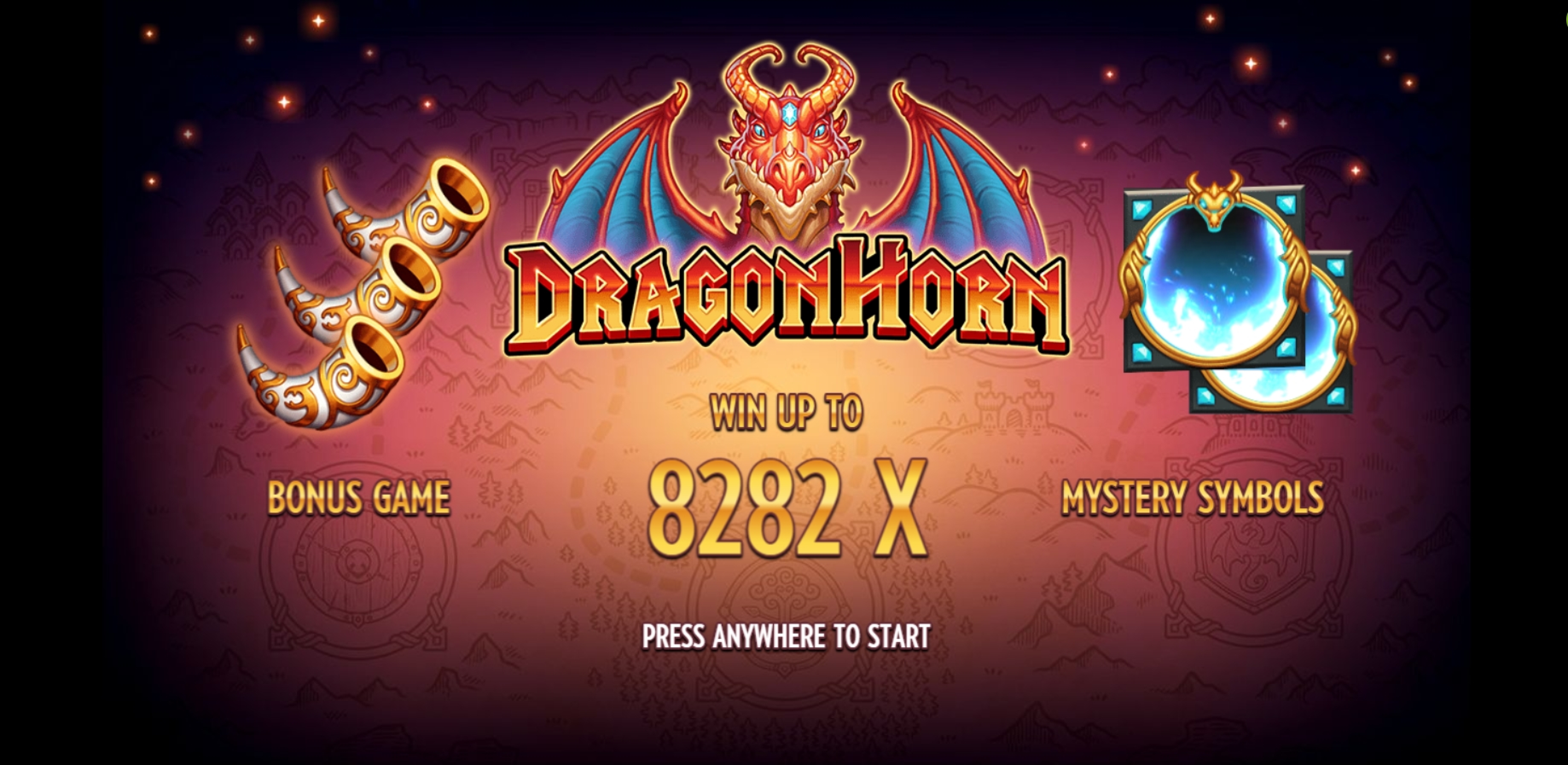 Play Dragon Horn Free Casino Slot Game by Thunderkick