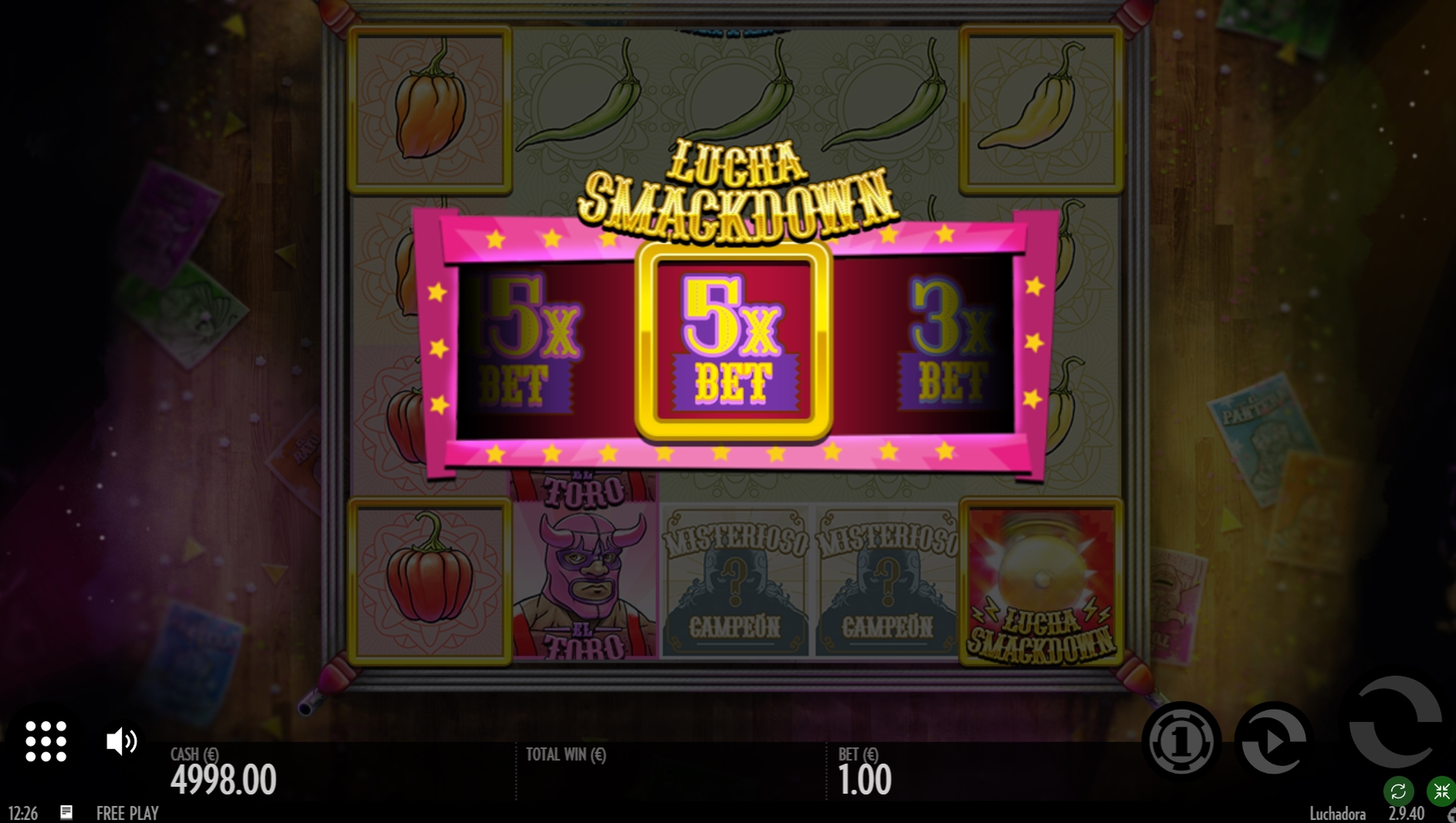 Win Money in Luchadora Free Slot Game by Thunderkick