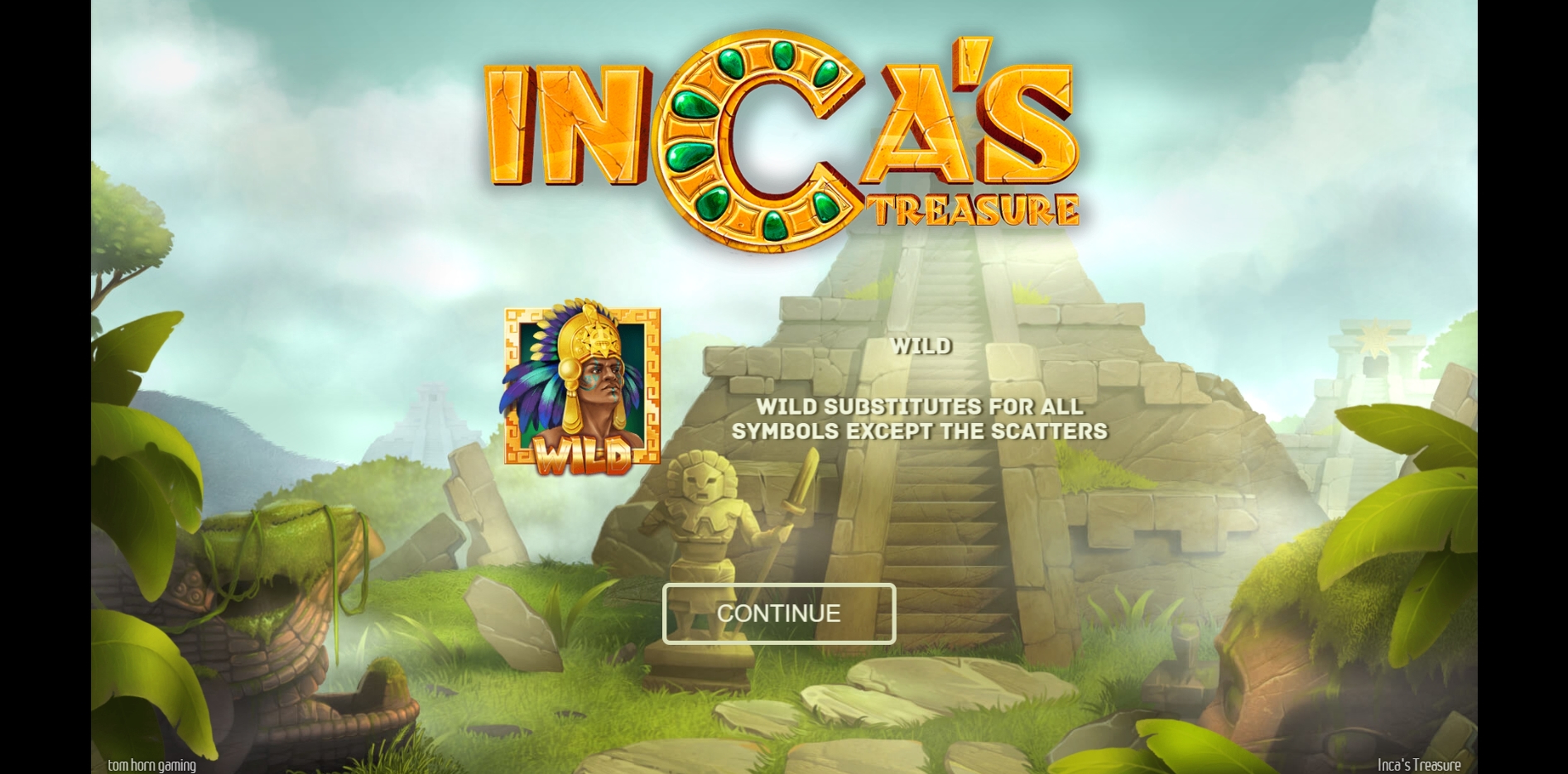 Play Inca's Treasure Free Casino Slot Game by Tom Horn Gaming