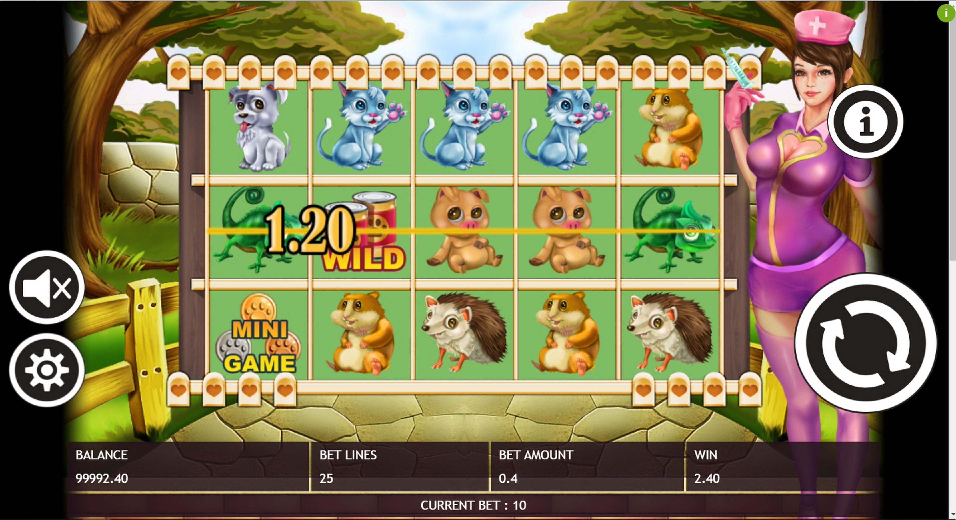 Win Money in Baby Pet Free Slot Game by Triple Profits Games