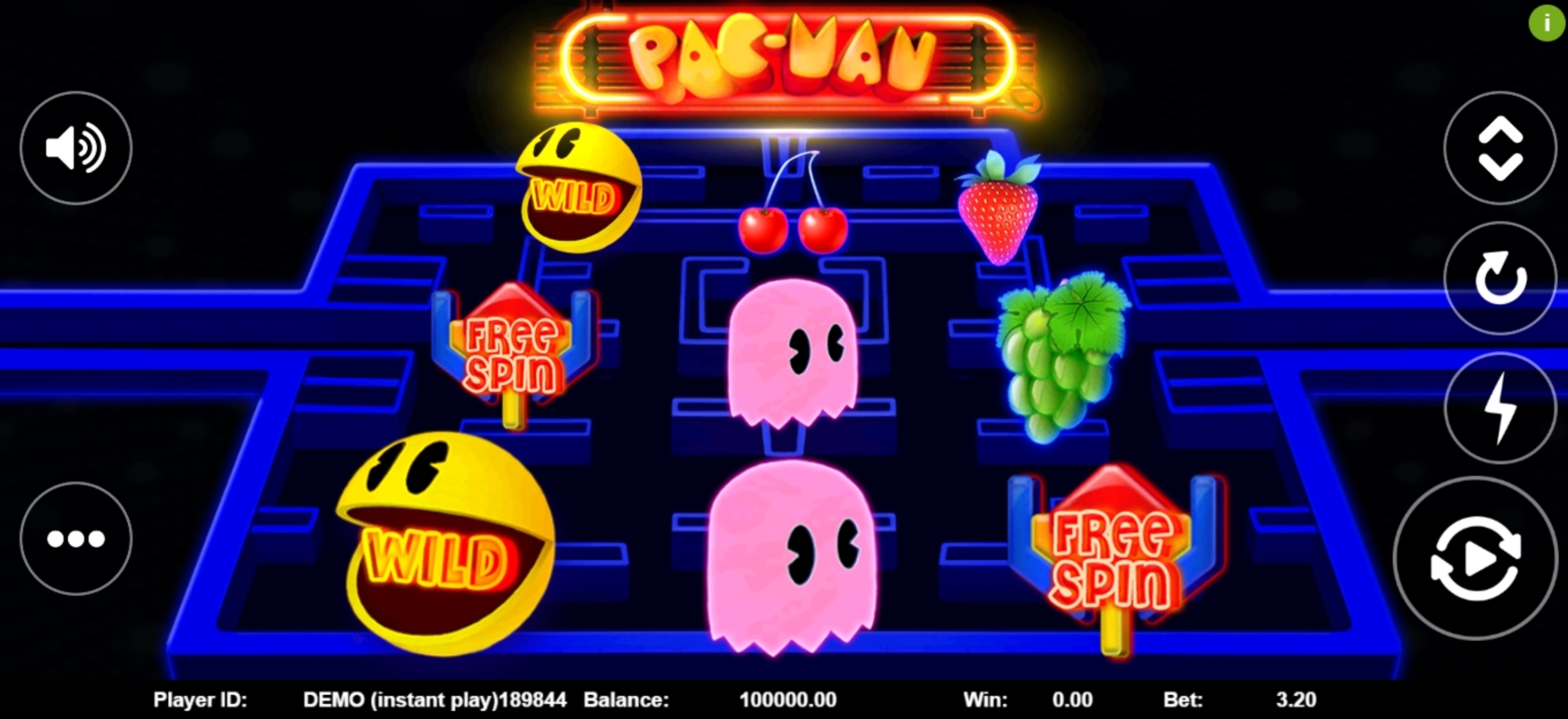 Reels in Pac-man Slot Game by Triple Profits Games