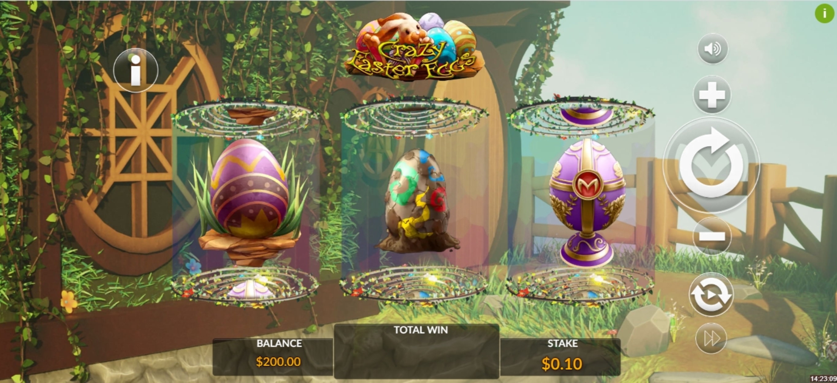 Reels in Crazy Easter Eggs Slot Game by Maverick