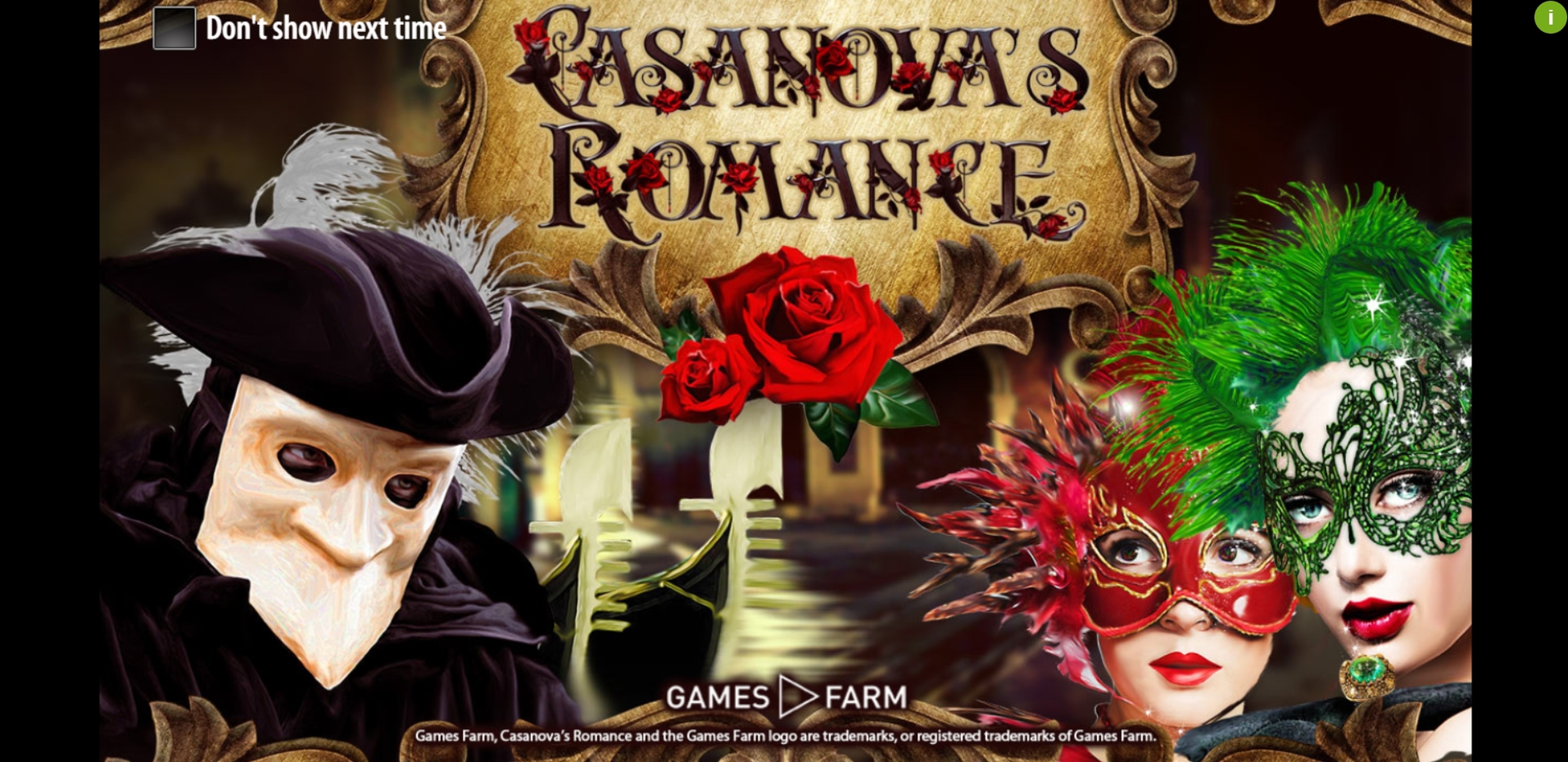 Play Casanova's Romance HD Free Casino Slot Game by World Match