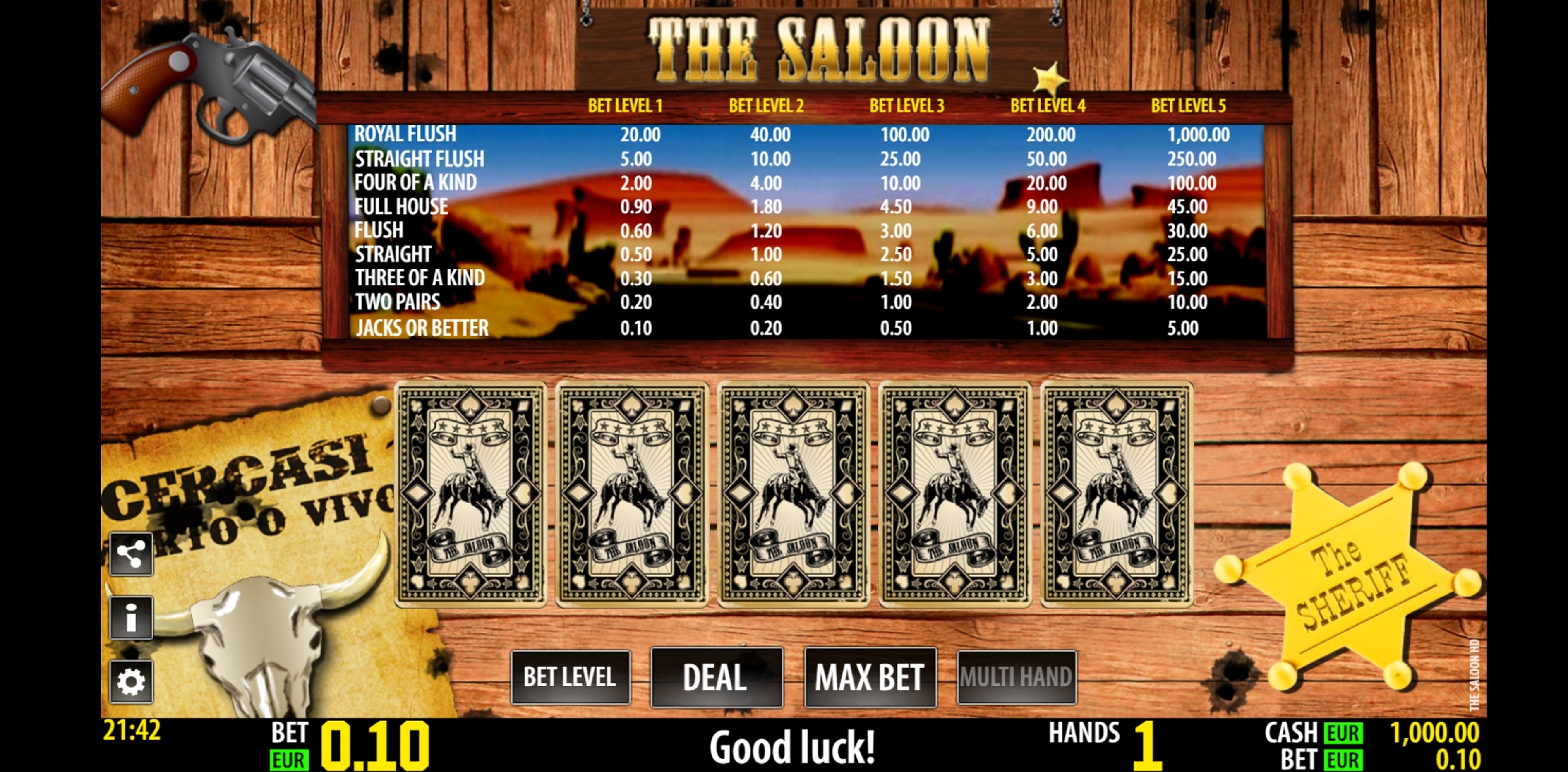 The Saloon HD demo