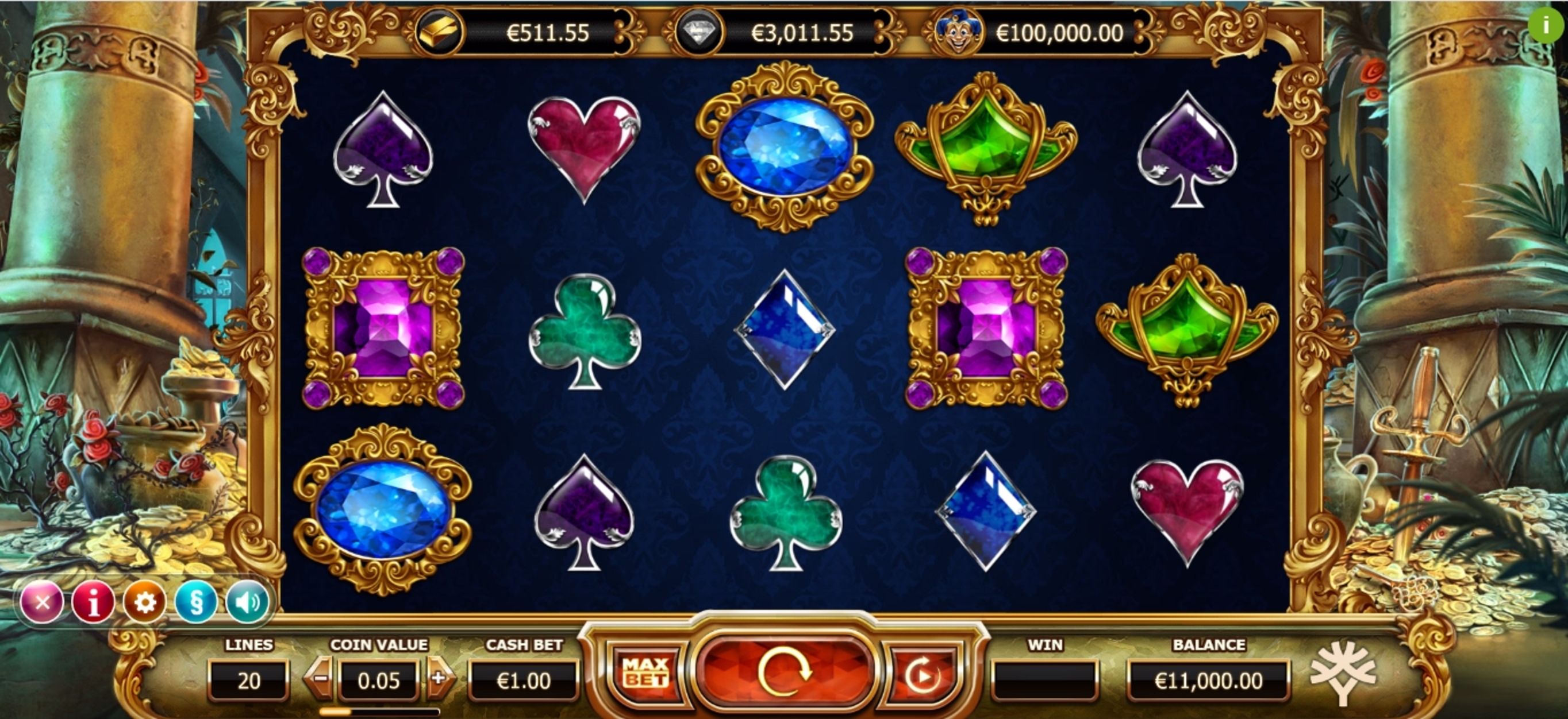 Reels in Empire Fortune Slot Game by Yggdrasil Gaming