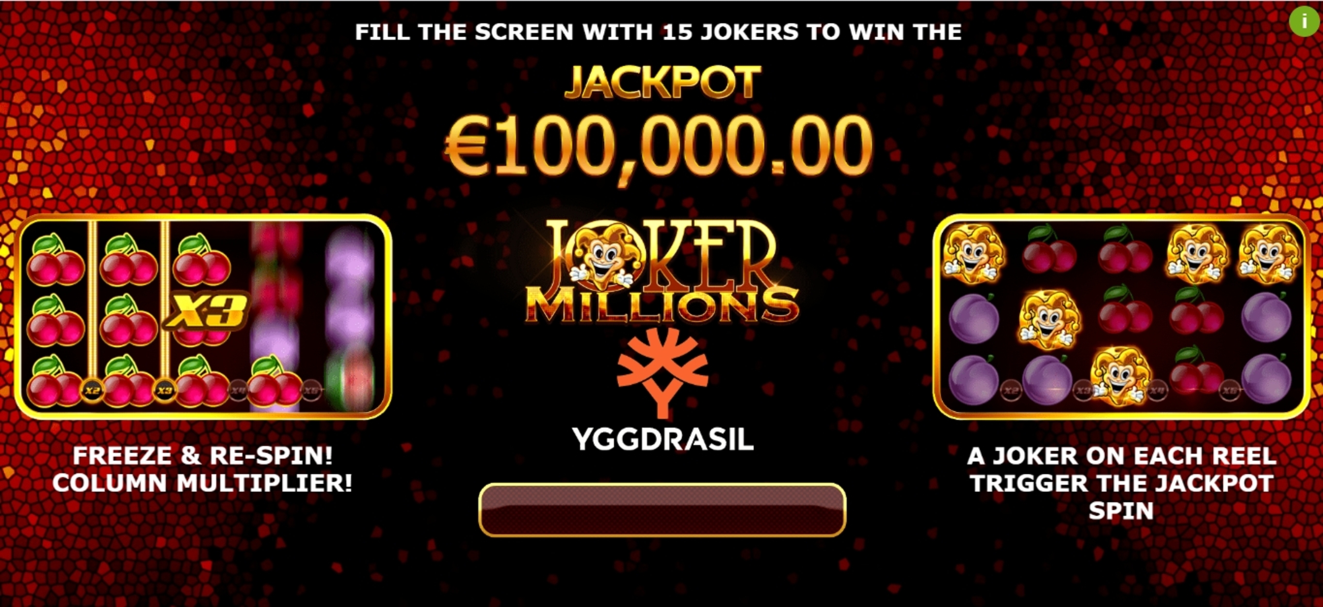 Play Joker Millions Free Casino Slot Game by Yggdrasil Gaming