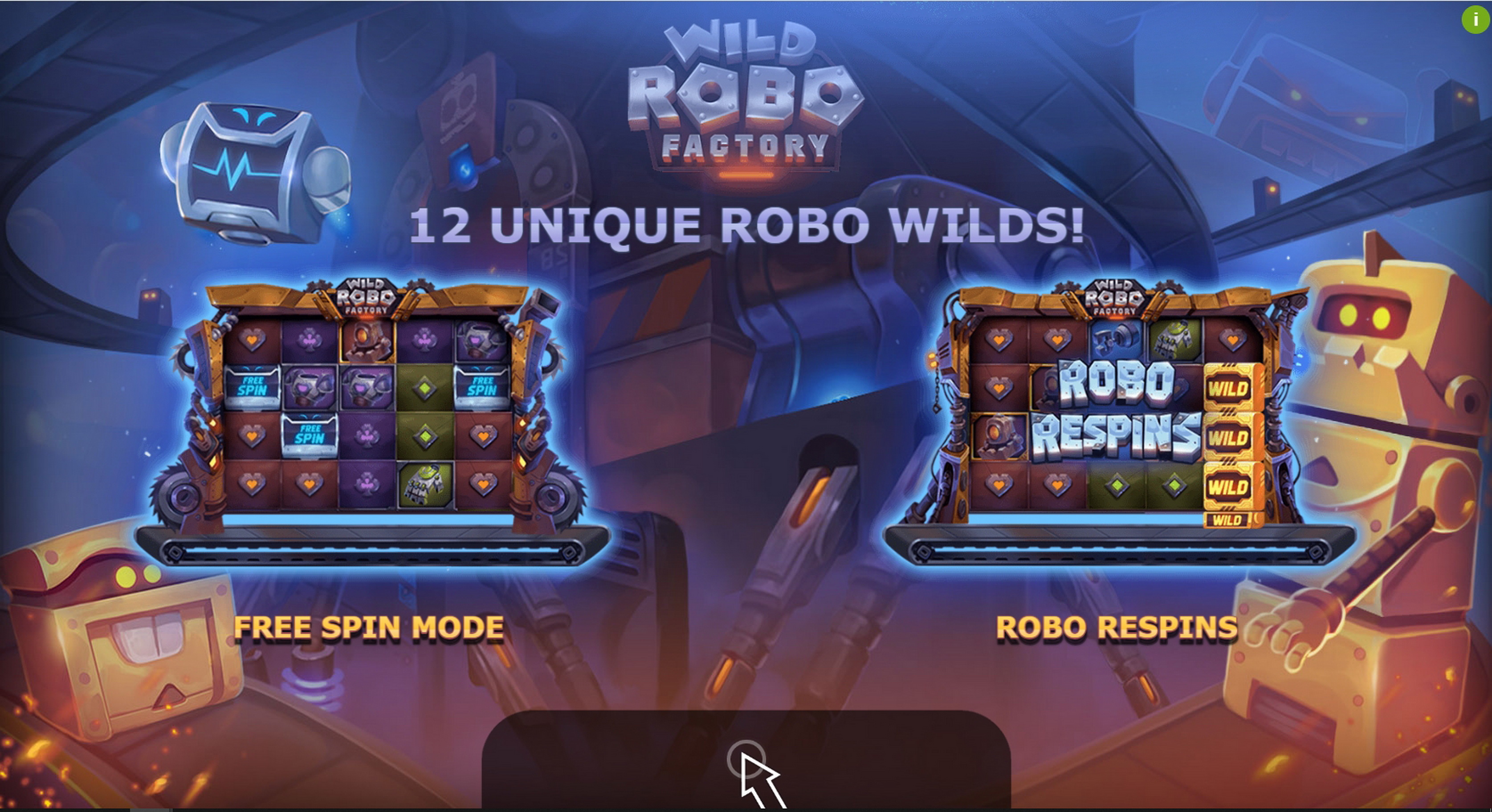 Play Wild Robo Factory Free Casino Slot Game by Yggdrasil Gaming