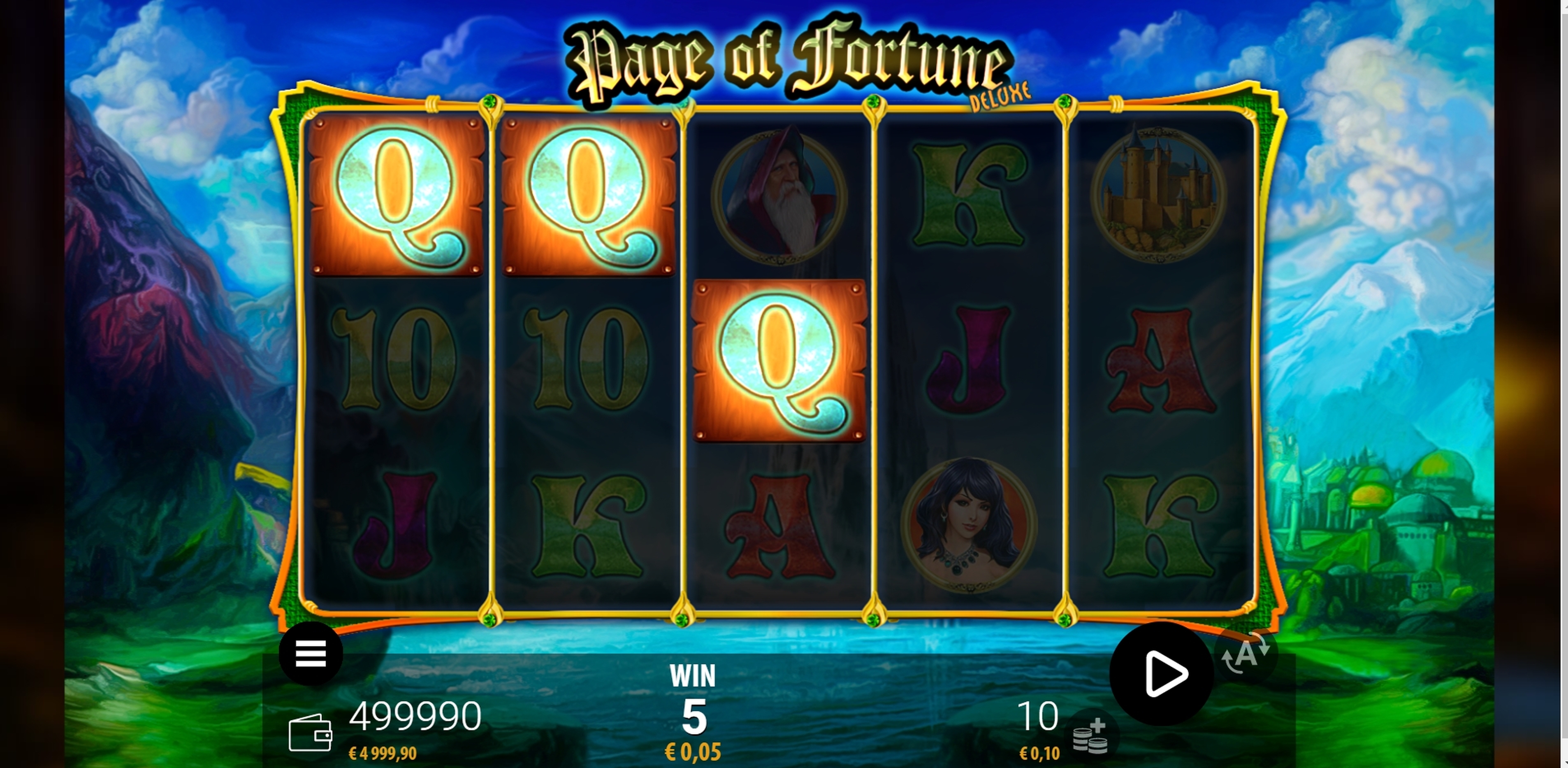Win Money in Page of Fortune Deluxe Free Slot Game by ZEUS PLAY